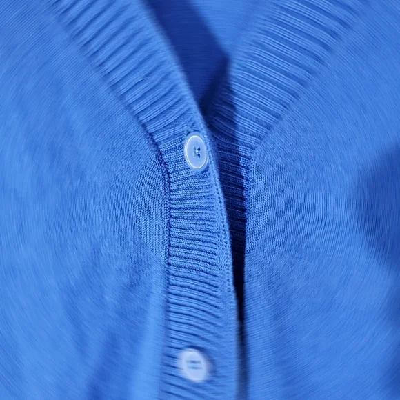 Coldwater Creek Woman's Blue Cardigan - Picture 2 of 9